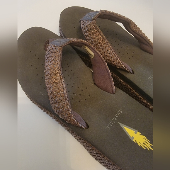 🟡VOLATILE Island Platform Wedge Sandals (8 Womens, Brown) - Picture 7 of 11